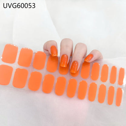 Autocollants pour ongles Blush Gel UV semi-cuit