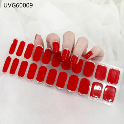 Autocollants pour ongles Blush Gel UV semi-cuit