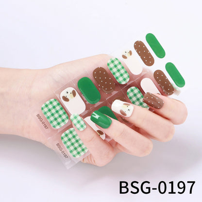 Gel Nail Stickers Japanese And Korean