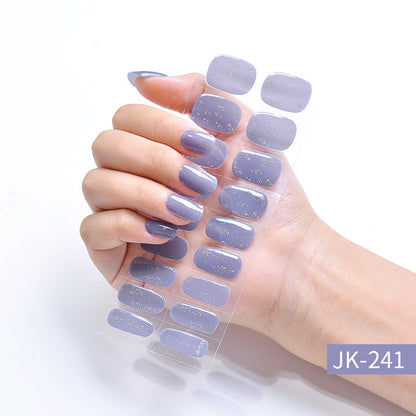 Autocollants pour ongles en forme d'œil de chat transparent glacé Aurora Wear