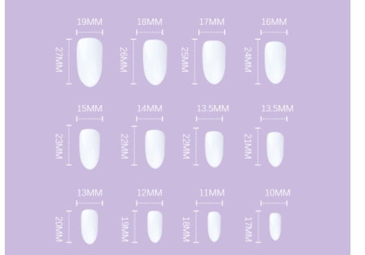 Women's Fashion Simple Nail Stickers Detachable