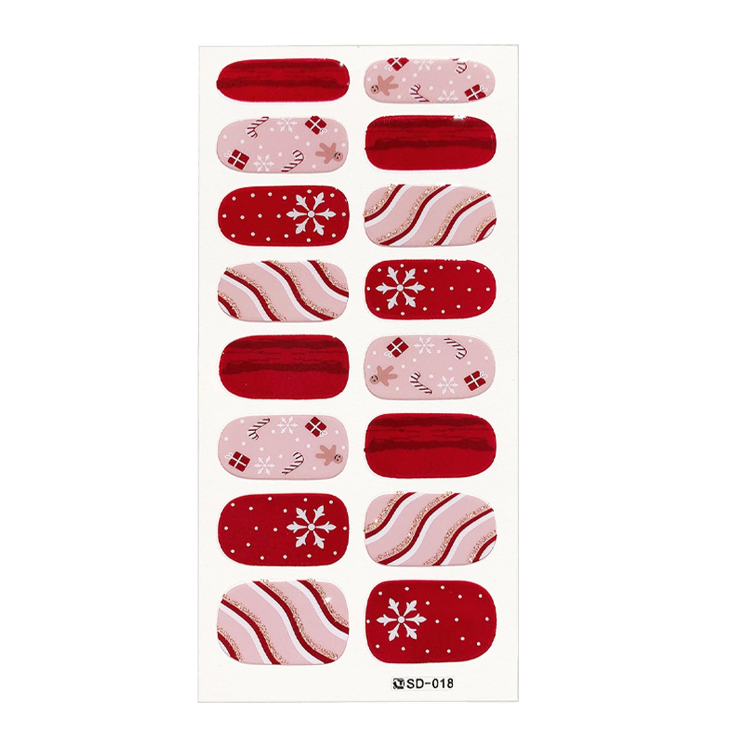 Fashion Christmas Style Nail Stickers