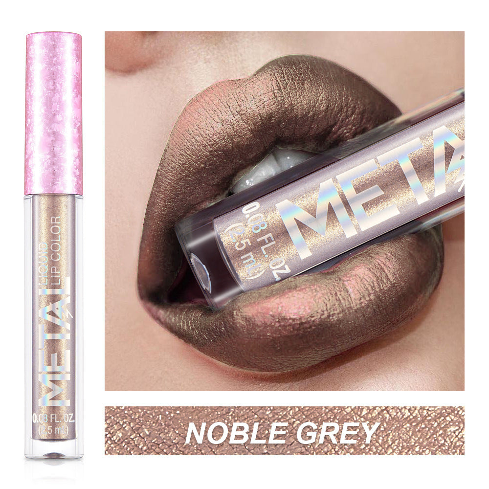 Metal Lip Gloss Waterproof Lipstick