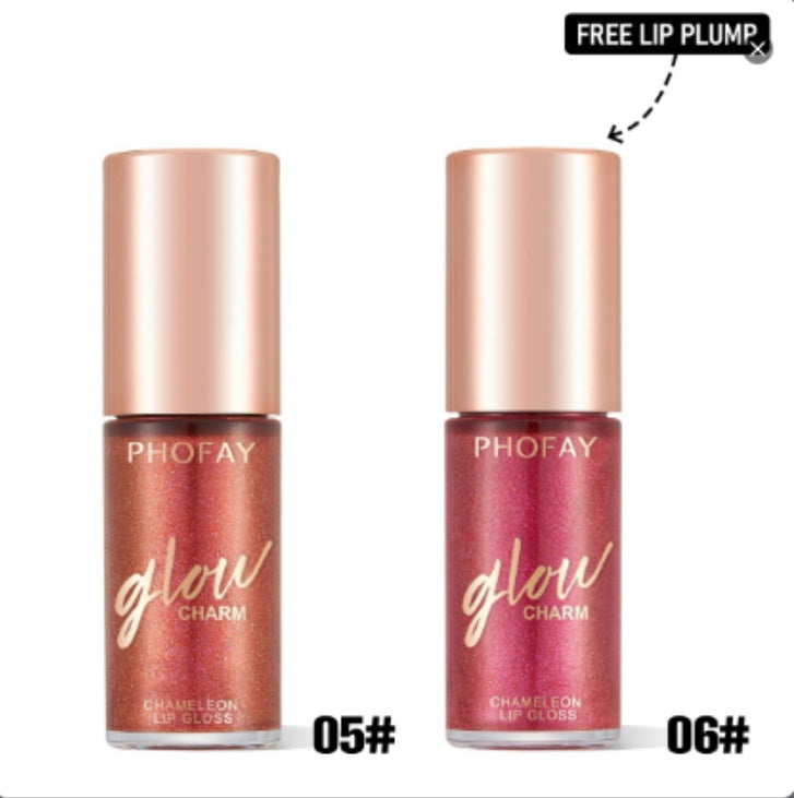 PHOFAY Moisturizing Shimmer Lip Gloss