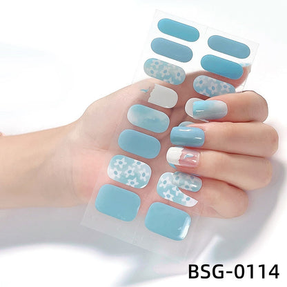 Gel Nail Stickers 3d Phototherapy