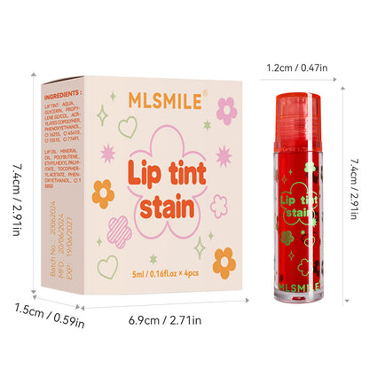 Makeup Ball Lip Gloss Lip Stain Suit Lasting Moisturizing