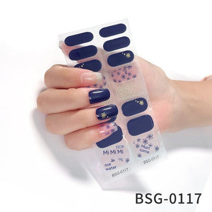 Gel Nail Stickers 3d Phototherapy