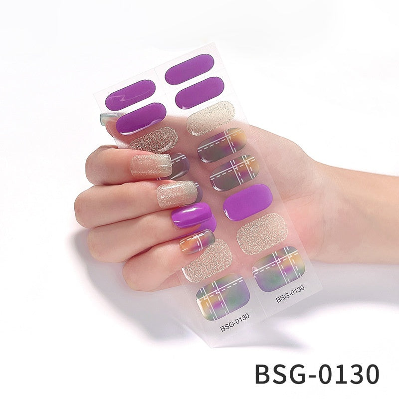 Gel Nail Stickers 3d Phototherapy