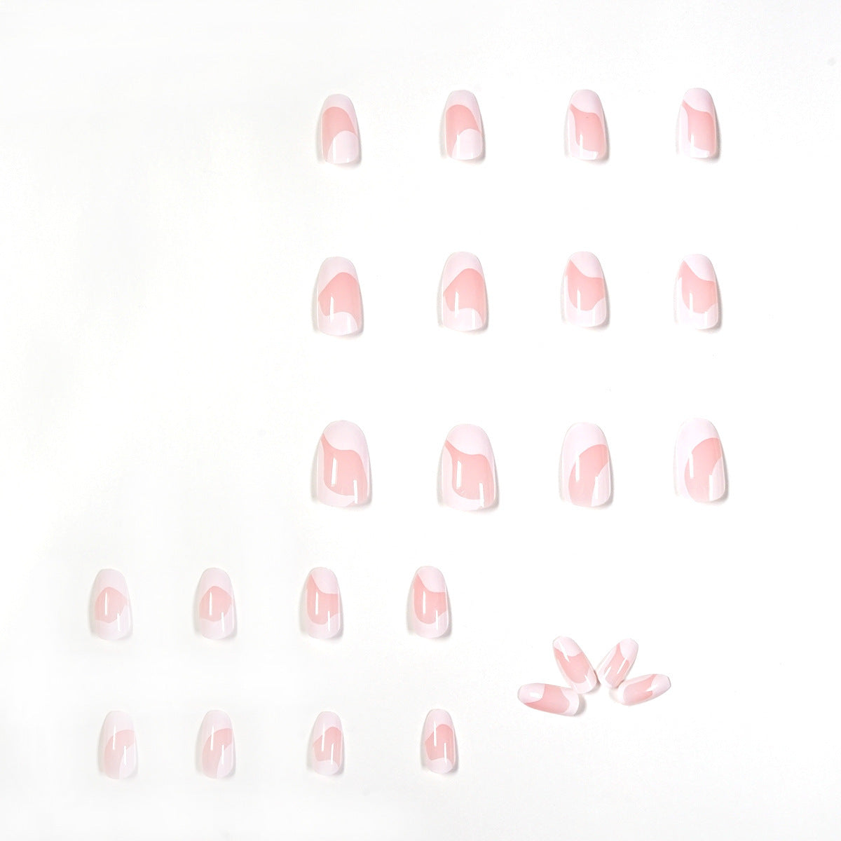 Women's Fashion Simple Nail Stickers Detachable