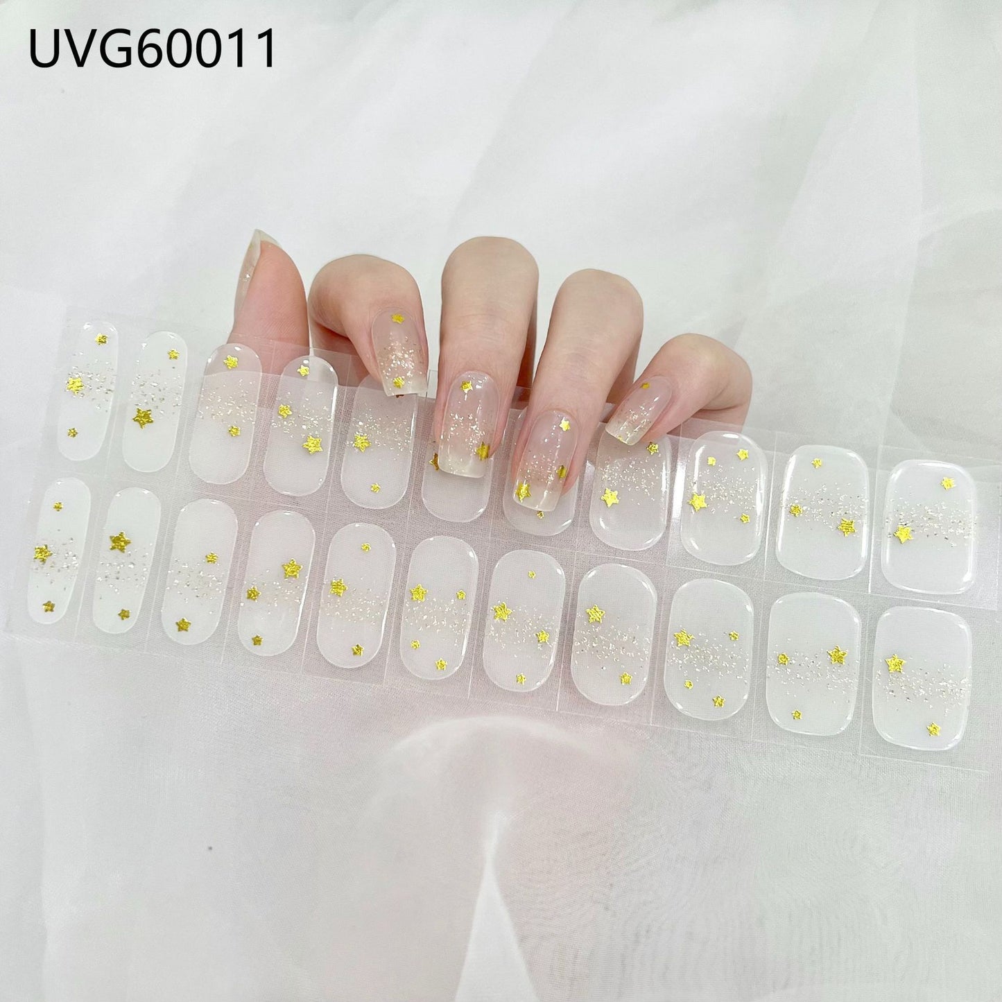 Autocollants pour ongles Blush Gel UV semi-cuit