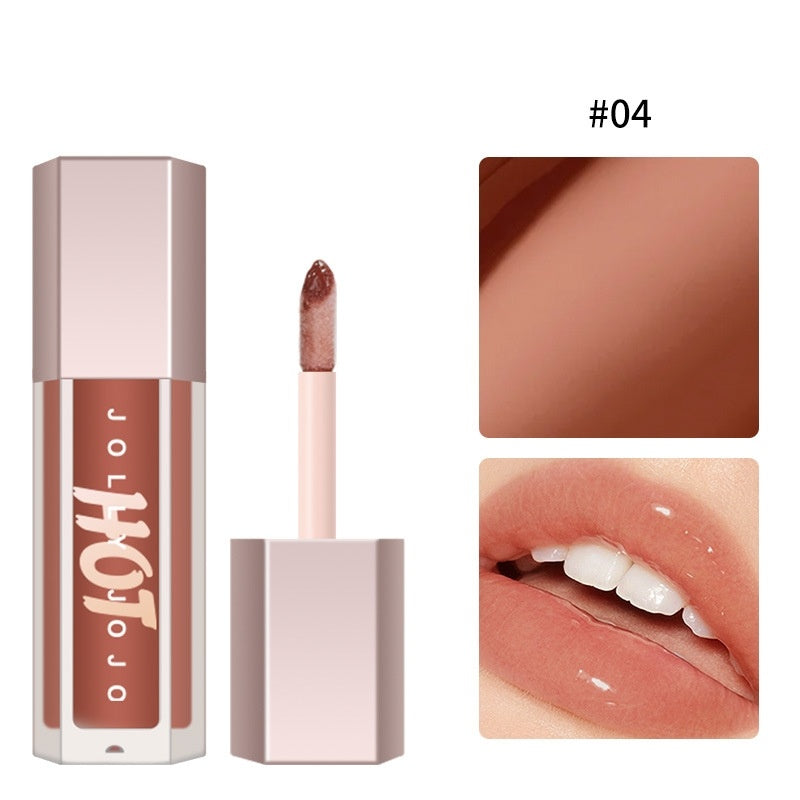 Transparent Lip Gloss Highlight Brightening Full Lips Lip Lacquer