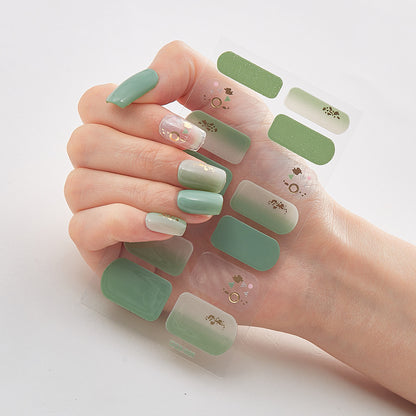 Laser Nail Polish Film Fashion Nail Stickers