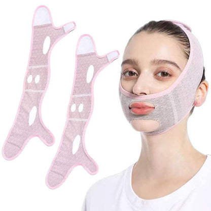 Outil de soutien du visage Masque de levage pour sculpture du visage non fin Bandage facial non fin