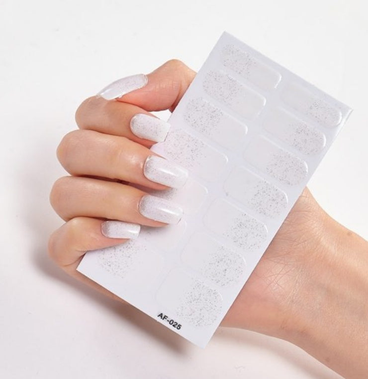 Autocollants pour ongles, colle pour vernis à ongles, autocollants pour ongles complets