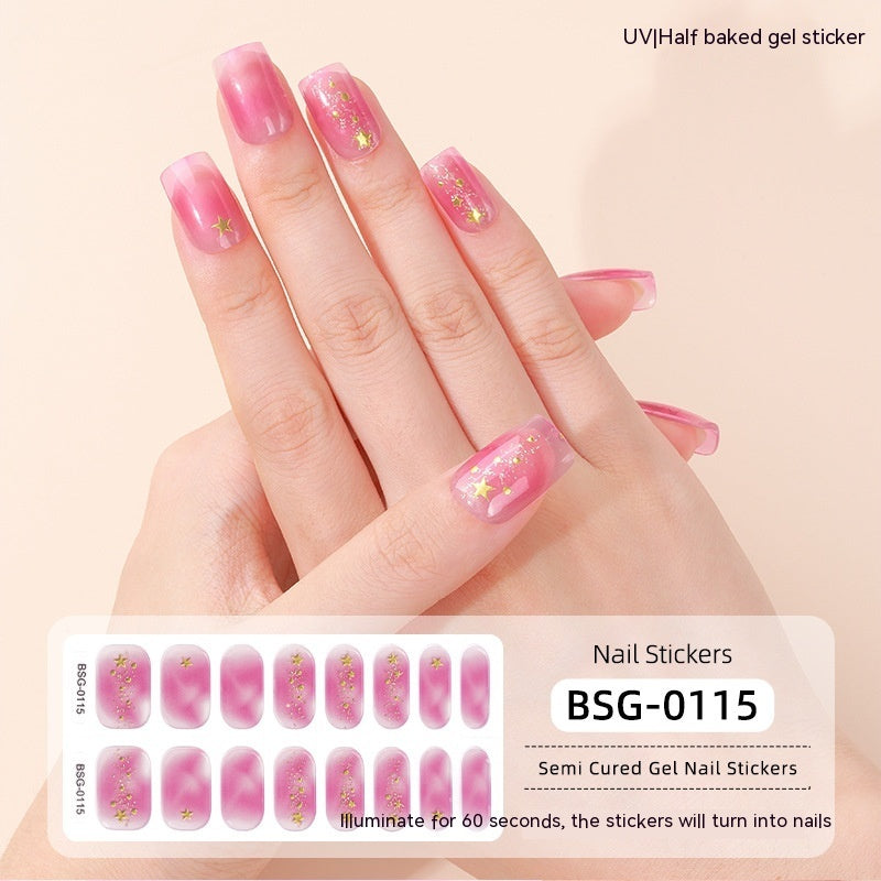 Gel Nail Stickers 3d Phototherapy