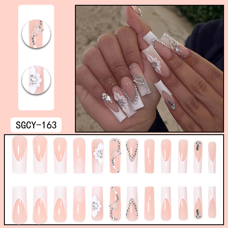 Fashion Flower Long Wear Nail Stickers